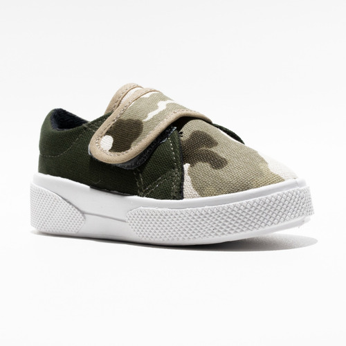 Imagen 3 de 8 de Zapatilla Toy Lona Niños Camuflado (20 Al 26) Art 1145