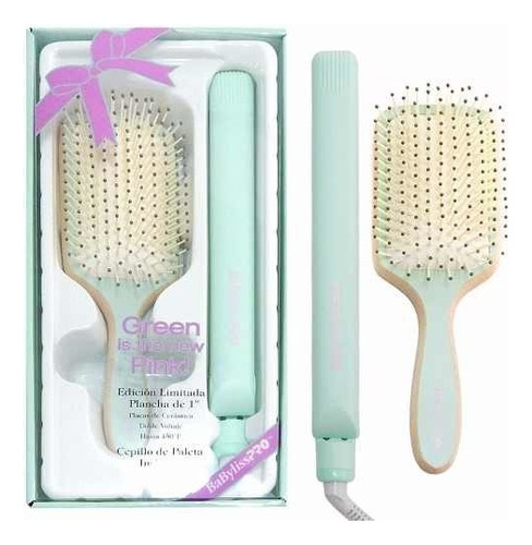 Planchita De Pelo Babyliss Hair Straightener Babgp1039 Verde