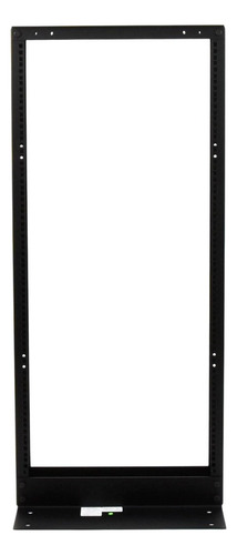 Rack D 2 Postes Estándar 19in 24u D Acero Para Anclar A Piso Color Negro