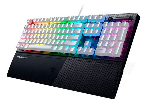 Teclado Razer Blackwidow V3 Roblox Edition Rz03-0352800-r3m1 Cor De Teclado Branco Idioma Inglês Internacional