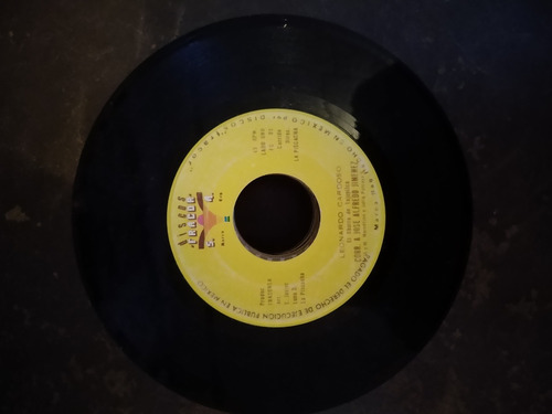 Leonardo Cardoso Serenata Huasteca Disco Vinilo 45 Rpm (Usado)