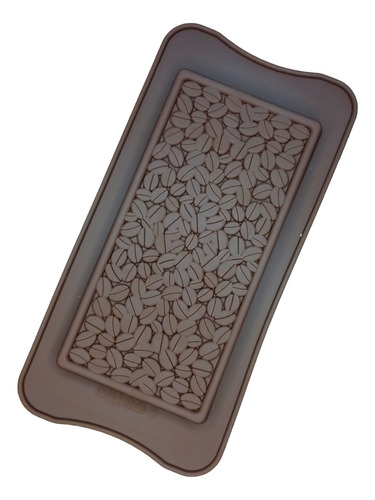 Molde De Silicona Tableta De Chocolate 15x7.5cm - Diseños