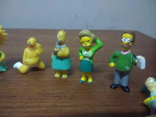 Lote Muñecos Simpson Kínder X 10 Unidades (Usado)