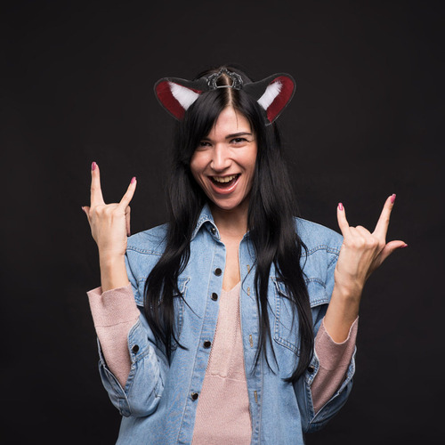 Diademas Con Cuernos De Demonio Y Orejas De Animales Realist