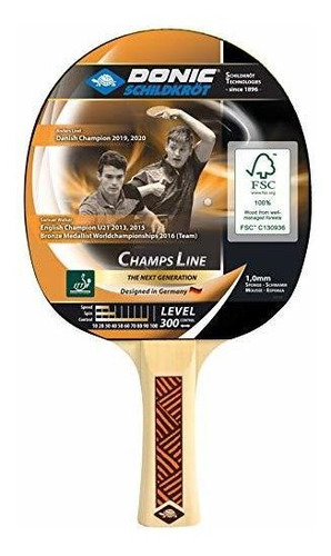 Raquetas - Donic Schildkrot Champs Line 300 Table Tennis Bat