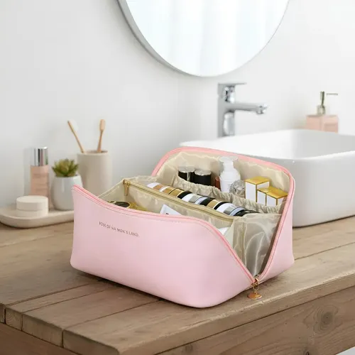 Lemon Shark Bolsa Necessaire Porta Maquiagem Higiene Organizador Viag
