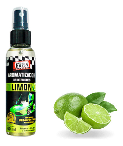 Ambientador Aromatizante De Interior Limon 60ml De Auto