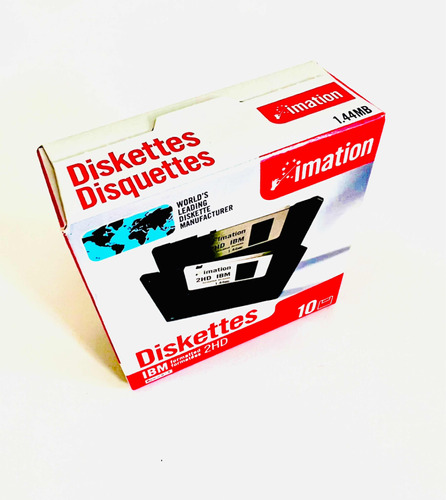 Combo Diskette 3.5 1,44 Mb Floppy Nuevos Pack X 10 