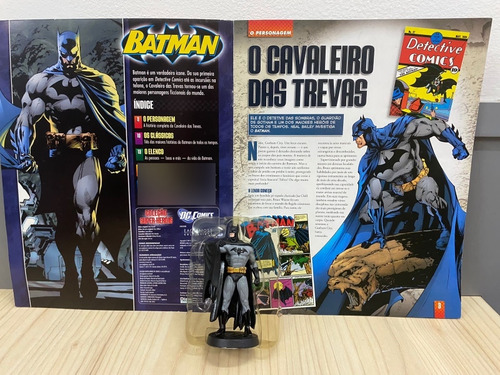 Miniaturas Dc Comics Eaglemoss - Batman ( Edição: 01 ) Rara (Usado)