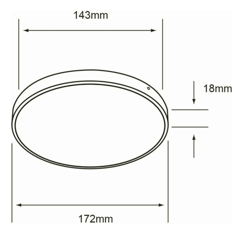 Tecnolite Downlight Led Empotrable, Bote Integral 12 Cm O