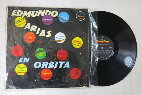 Vinyl Vinilo Lp Acetato Edmundo Arias En Orbita Merecumbe 