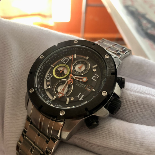 Reloj Nvforce 46mm Acero Inox Cronos Tipo Invicta Casio (Usado)