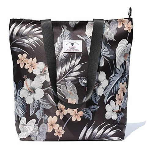 Bolso De Mano Impermeable Original Floral Leaf Ligero