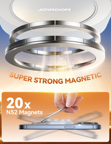 Suporte Magnético Para Celular Com Ventosa, Ímã Viva-voz