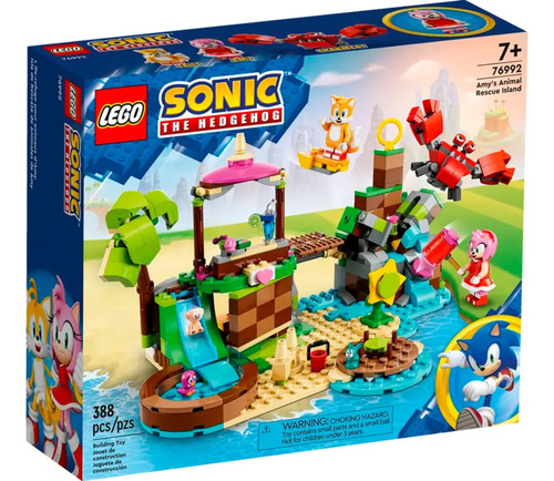 Lego Sonic Isla Rescate Animales 388pcs Febo 