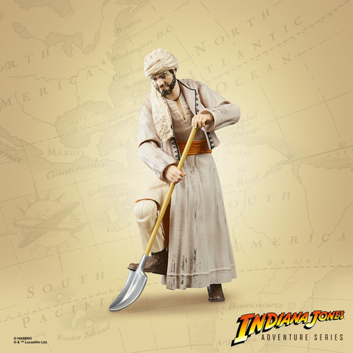 Boneco Indiana Jones Adventure Series - 15 Cm - Sallah
