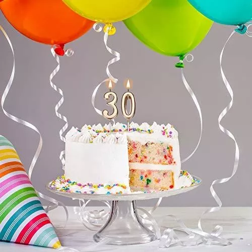 Las mejores ofertas en Número de cumpleaños Vela Velas-artículos para  fiestas