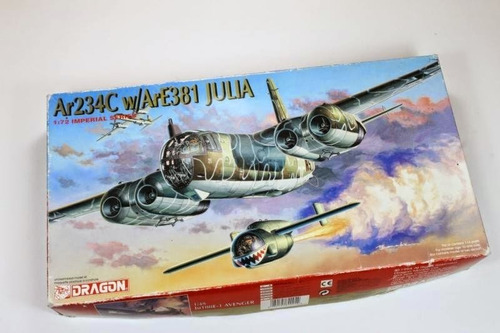 Modelismo Avion Arado Ar 234 Y Misil Luftwaffe 1/72 Dragon 