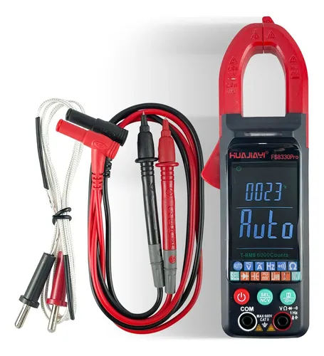 Alicate Amperímetro Profissional Automático 600v 400a Hz Ncv
