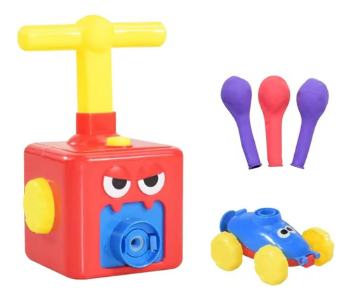Bombin Lanzador De Autos, Juguete Didáctico Con Globos
