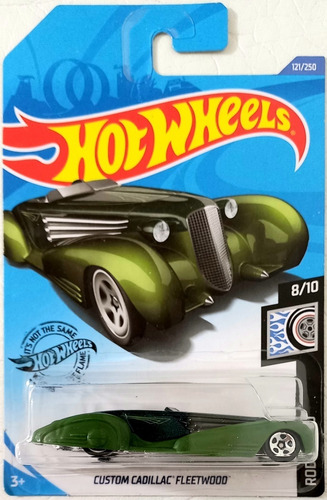 Custom Cadillac Fleetwood Verde Gm Hot Wheels Mattel