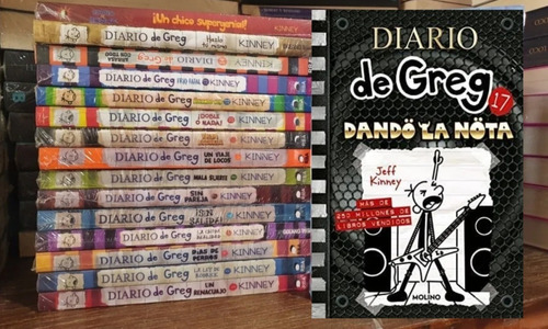 17 Diarios De Greg Coleccion Completa + Libro De Regalo 