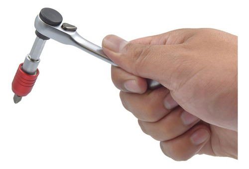 Juego de Dados y Puntas con 42 Pieza De Cromo Vanadio con Mini Llave, Liberador Rápido, Barra De Extensión Y Estuche De Uso Profesional Modelo KN 9042X KNOVA