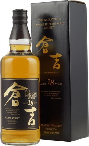 Whisky Japones The Kurayoshi 18 Años 700ml En Estuche