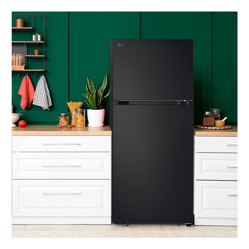 Refrigerador LG Top Freezer 18 Pies Cúbicos Vt50bep Color Negro