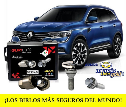 Tuerca De Seguridad Renault Koleos Iconic Galaxy Lock  2018