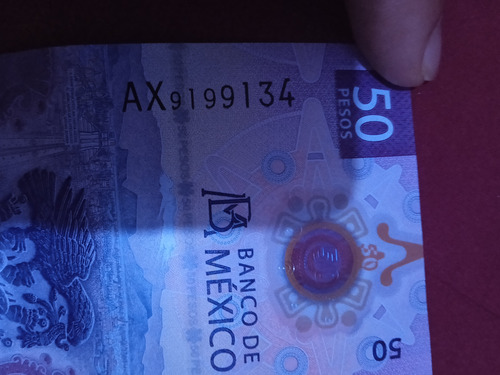 Billete De Ajolote Unico