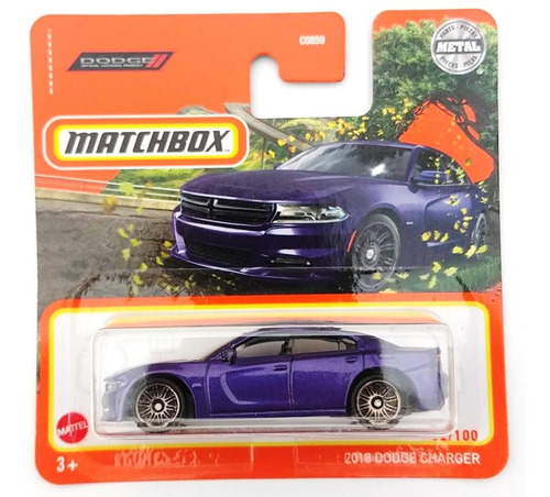 Matchbox Dodge Charger 2018 Original Coleccion