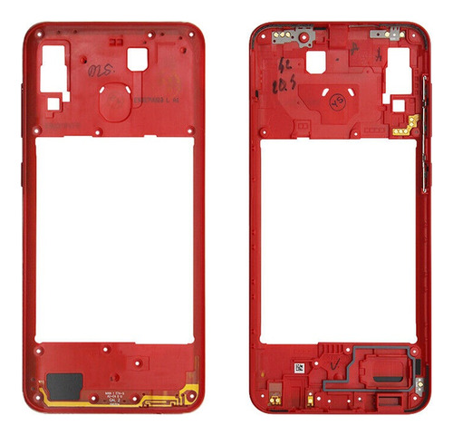 Bisel Compatible Con A30 Rojo Samsung