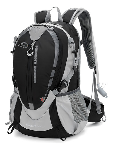 Inoxto Mochila Pequeña De Senderismo Con Bolsa De Agua De 2 L Y Cubierta Impermeable Para La Lluvia, Mochila De Hidratación De 25 L, Mochila De Senderismo, Mochila De Camping Para Viajes, Ciclismo