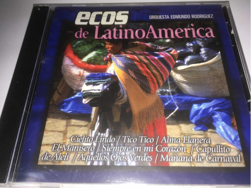 Eduardo Rodríguez Ecos De Latinoamerica Cd Nuevo 