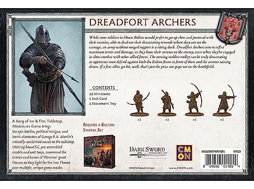 A Song Of Ice And Fire Juego De Miniaturas De Mesa Dreadfort