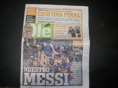 Messi - Records - Goles - Hat Trick - Etc. Coleccion - X Dos (Usado)