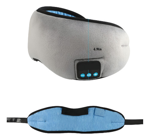 Mascara Bluetooth 5.0 Auricul Viaje Meditacion Insomnio Vip