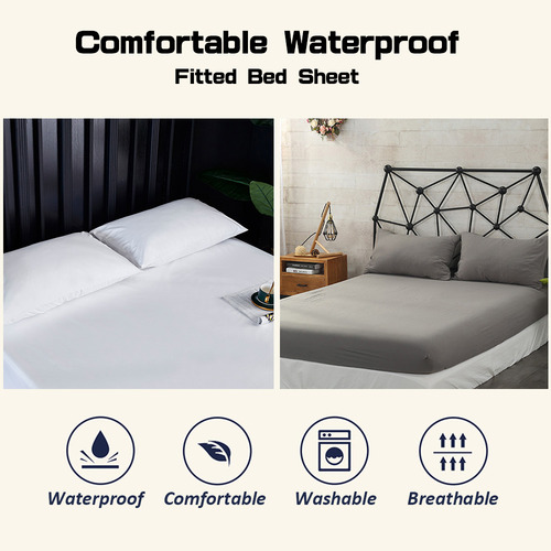 Sábana Bajera Ajustable, Funda De Colchón O Almohada Sólida,