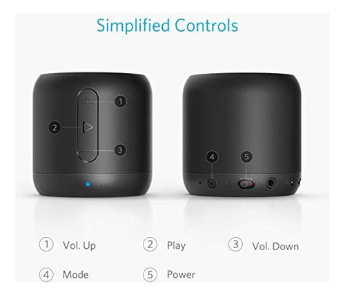 Anker Soundcore Mini, Altavoz Bluetooth Súper Portátil Con 1