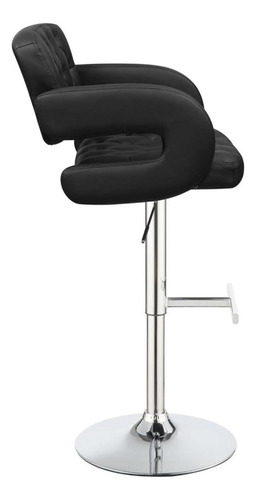 Taburete De Bar Ajustable Coaster Negro 102555