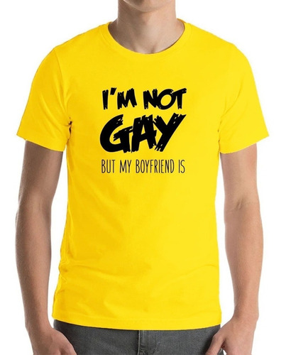  Polera Yo No Soy Gay Pero Mi Novio Si  Pride Lgbtq Funny