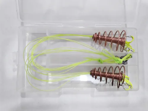 Linea Coreana En Caja X2 Carpa Boga Red Fish