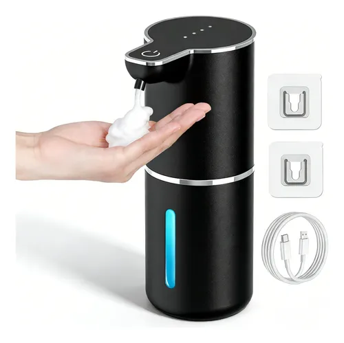 Saboneteira Automática Espuma 4 Níveis Usb Recarregável - R$ 74
