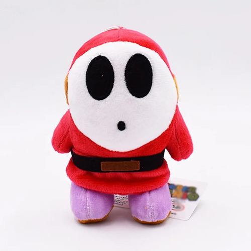 Peluche Shy Guy Super Mario Bros 15cm