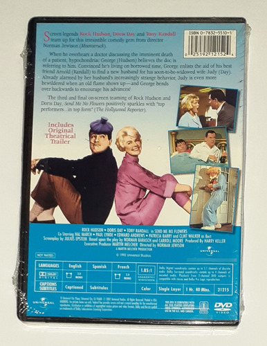 Dvd - Send Me No Flowers - Doris Day