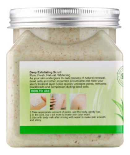 Exfoliante Corporal Aloe Vera Bowl Arena 320ml Carita