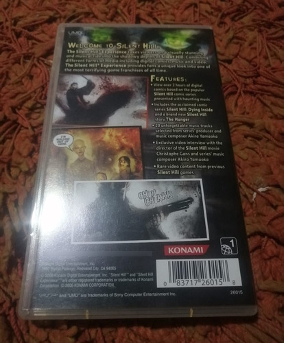 Silent Hill The Experience Psp (Usado)