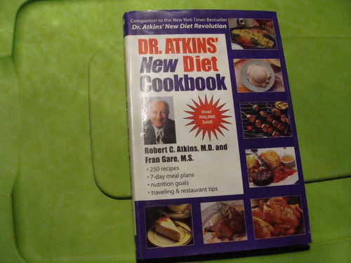 Libro Dr. Atkins , New Diet Cookbook  , 236 Paginas , Año 19