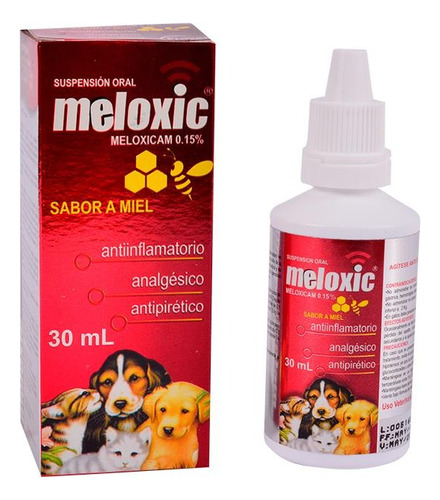 Provet Meloxic 30ml Antiinflamatorio Meloxicam Perros Y Gato